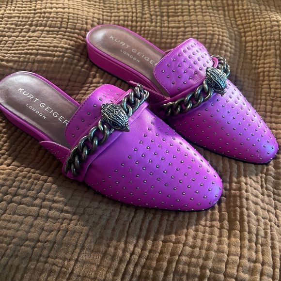 Kurt Geiger London Leather Mule - Picture 3 of 3